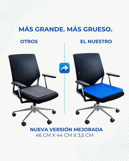 El cojín de gel que te permite sentarte sin dolor