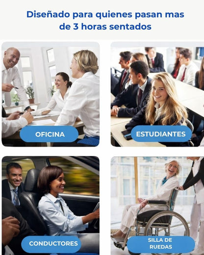 El cojín de gel que te permite sentarte sin dolor