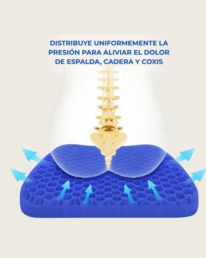 El cojín de gel que te permite sentarte sin dolor