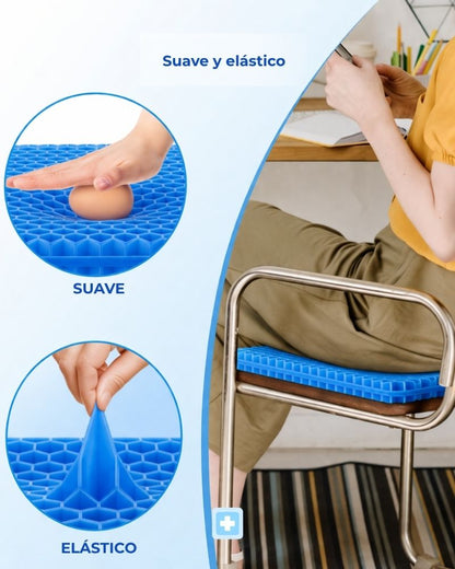 El cojín de gel que te permite sentarte sin dolor