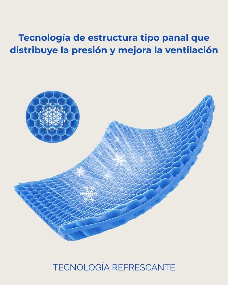 El cojín de gel que te permite sentarte sin dolor