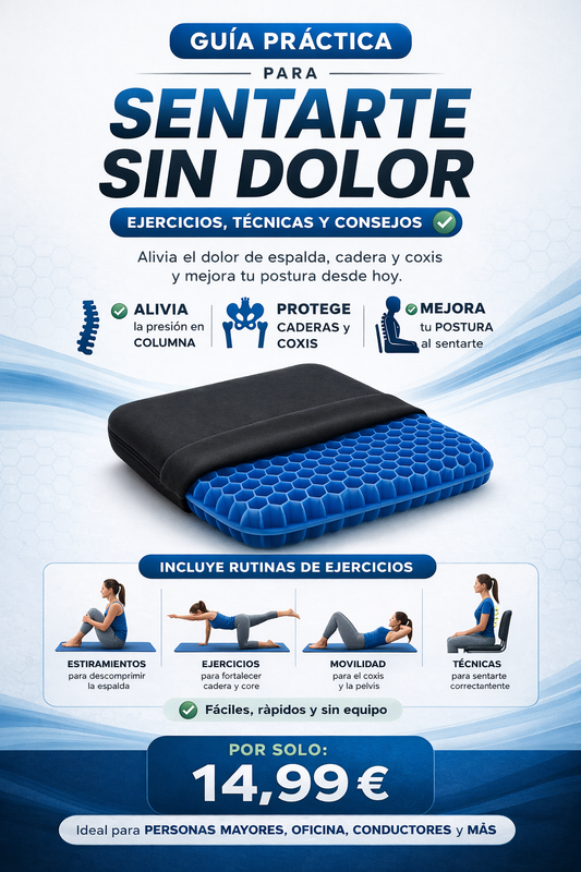 Guía práctica para sentarte sin dolor